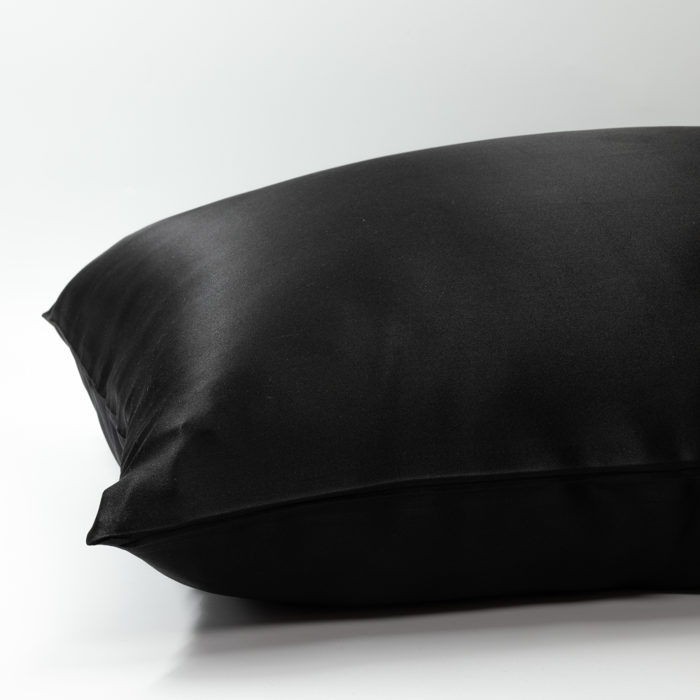 Perfect Sleep Set Zwart - Kussensloop & Slaapmasker